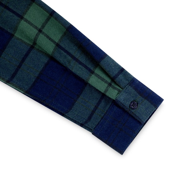 NWT Levi's Boys Plaid Flannel Shirt Size Medium 8 - Picture 4 of 9